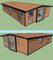 Разумный план дом контейнера в 40 ног с расширяемым передвижным домом