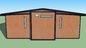 Разумный план дом контейнера в 40 ног с расширяемым передвижным домом