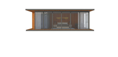 Передвижной деревянный внутренний изготовленный на заказ Префаб самонаводит звукоизоляционные красивые дома Префаб
