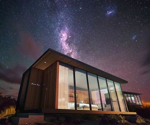 Prefab алюминиевой структуры современный расквартировывает роскошные панельные дома