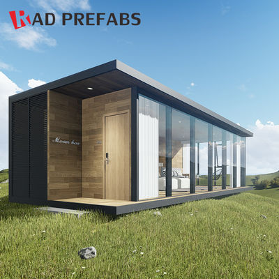 Prefab алюминиевой структуры современный расквартировывает роскошные панельные дома